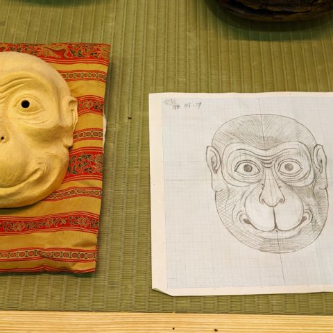 26/1/31 高砂「かつしかの伝統工芸「能面から見る職人の技」」講演 江戸木彫刻北澤秀太